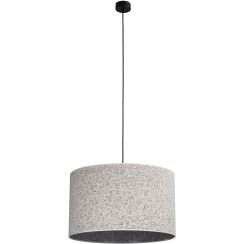 TK Lighting Vellum Pendelleuchte 1x15 W schwarz 10751