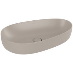 Villeroy & Boch Antao Waschbecken 65x40 cm oval Aufsatzwaschbecken braun/beige matte 4A7465AM
