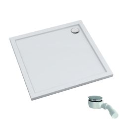 Schedpol Caspar New Quadratische Duschwanne 100x100 cm weiß 3.2332