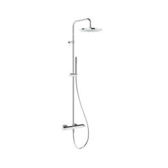 Ravak Termo Duschset Wandmontage mit Thermostat mit Kopfbrause chrom X070692