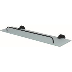 BISK Go Badezimmerregal 52 cm schwarz 08622