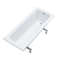Schedpol Sun SET Badewanne mit Verkleidung 160x75 cm weiß 3.541/OULED/S
