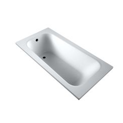 Schedpol Grid Set Rechteckige Badewanne 170x70 cm weiß 3.554/S