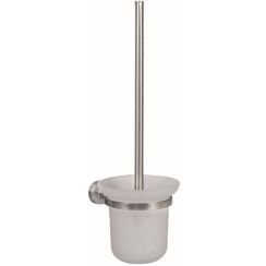 BISK Go Toilettenbürstengarnitur zum Schrauben nickel 08630