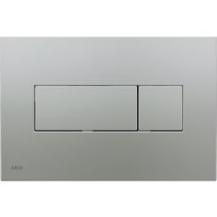 Alca Betätigungsplatte für Toilette mattchrom M372