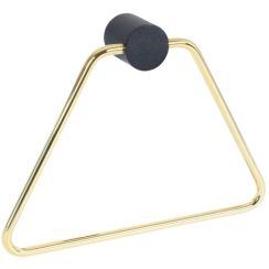 BISK Sintra Handtuchhalter gold-schwarz 08308