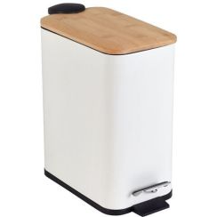 BISK Rado Papierkorb 5 l weiß 08424