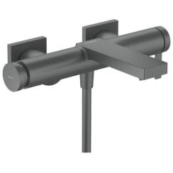 Hansgrohe Tecturis E Badewannen- und Duscharmatur Wandmontage schwarz 73420340