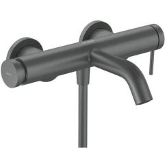Hansgrohe Tecturis S Badewannen- und Duscharmatur Wandmontage graphit 73422340