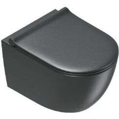 Catalano Sfera WC-Becken hängend Spülrandlos schwarz Glanz 0511700022