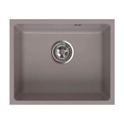 Ferro Stampo Granitspüle 46x38 cm braun DRGS1-U/38/46TU