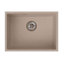 Ferro Stampo Granitspüle 54x40 cm beige DRGS1-U/40/54SA