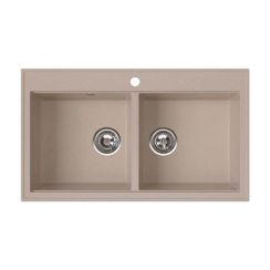 Ferro Stampo Granitspüle 860x50 cm beige DRGS2/50/86SA