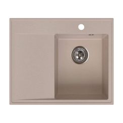 Ferro Stampo Granitspüle 60x50 cm beige DRGS-R/50/60SA
