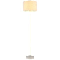 Globo Lighting Deleon Stehlampe 1x60 W sandig-cremig 15968S