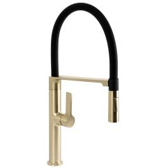 Rea Lago Küchenarmatur Stehend schwarz-gold/altgold REA-B9336