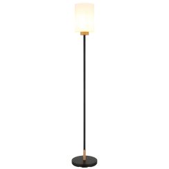 Globo Lighting Rowena Stehlampe 1x60 W weiß-schwarz 15977S