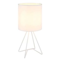 Globo Lighting Tamian Tischlampe 1x40 W weiß 21734W