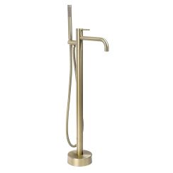 Rea Clif Badewannen- und Duscharmatur freistehend gold REA-B7502