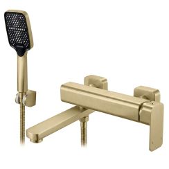 Rea Arlo Badewannen- und Duscharmatur Wandmontage gold REA-B0979