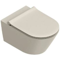 Catalano Zero WC-Becken hängend Spülrandlos mit Wirbelspülung seidenmatt 0111750029