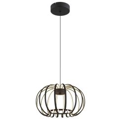 Globo Lighting Ribbon Pendelleuchte 1x40 W schwarz 15946B