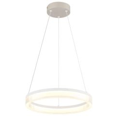 Globo Lighting Zara Pendelleuchte 1x16 W weiß-sandig 48046H