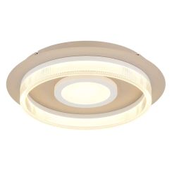 Globo Lighting Zara Deckenlampe 2x24 W weiß 48046D1