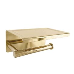 Rea Modern Toilettenpapierhalter gold REA-89053