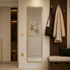 Baltica Design Aluma Spiegel 40x160 cm rechteckig gold 5904107933542