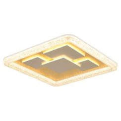 Globo Lighting Loraine Deckenlampe 5x40 W weiß-transparent 48476-40