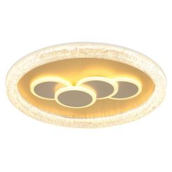 Globo Lighting Loraine Deckenlampe 5x40 W weiß-transparent 48476-40R