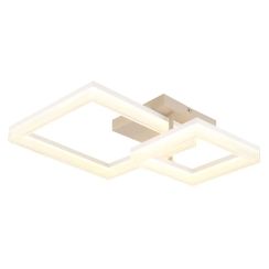 Globo Lighting Zara Deckenlampe 1x24 W weiß-sandig 48047D