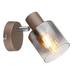Globo Lighting Walton Wandleuchte 1x40 W verraucht 54318-1