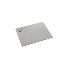 Schedpol Etrusco Cement Stone Rechteckige Duschwanne 100x70 cm zement 3.475/CT/ST