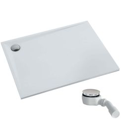 Schedpol Etrusco White Mat Rechteckige Duschwanne 110x90 cm weiß 3.477/B/MG