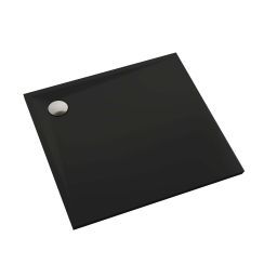 Schedpol Etrusco Black Mat Quadratische Duschwanne 80x80 cm schwarz 3.460/C/MG