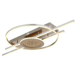 Globo Lighting Donte Deckenlampe 4x40 W silber 68267-40