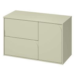 Cersanit Crea II Badschrank 100x45x61.8 cm Unterschrank hängend grün S1062–006