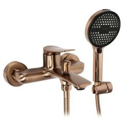 Rea Vision Badewannen- und Duscharmatur Wandmontage kupfer REA-B6738