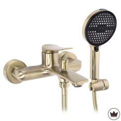 Rea Vision Badewannen- und Duscharmatur Wandmontage gold REA-B6737