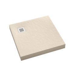 Schedpol New Horizons Cashmere Stone Quadratische Duschwanne 100x100 cm beige 3.3302/PK/ST-M2