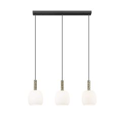 Zuma Line Calvo Pendelleuchte 3x28 W schwarz-gold P0076-03Q-P7AA