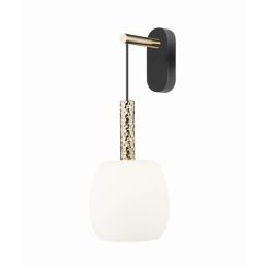 Zuma Line Calvo Wandlampe 1x28 W schwarz-gold W0076-01Q-P7AA