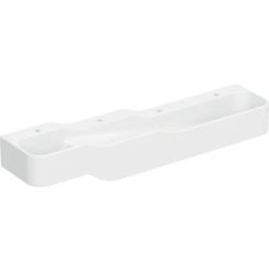 Geberit Bambini Waschbecken 180x39 cm rechteckig Klassisch weiß glanz 502.978.00.1