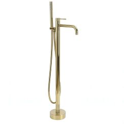 Rea Venti Badewannen- und Duscharmatur freistehend gold REA-B9647