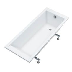 Schedline Maio White Mat Rechteckige Badewanne 160x75 cm weiß 3WST.M2P-16075/B/MG