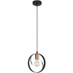 Globo Lighting Vigo Pendelleuchte 1x60 W schwarz 15346-1