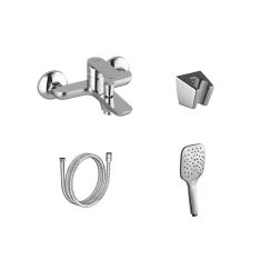 Ravak Classic Badewannen- und Duscharmatur Wandmontage chrom X07S117