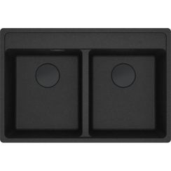 Franke Maris Granitspüle 76x51 cm grau/graphit/onyx 114.0741.199